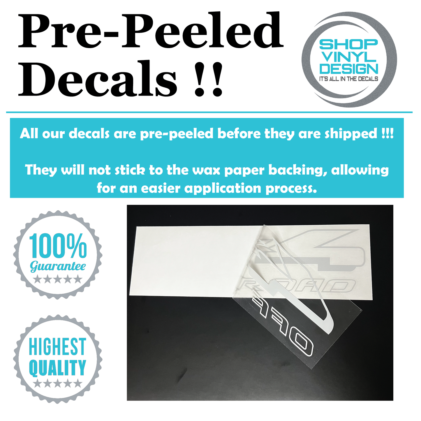 RAM Trucks 4 x 4 Off Road Replacement Bedside Decals #18Mountain