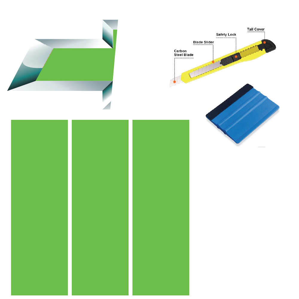 Bowtie Emblem Wrap Kit (Lime Gloss)