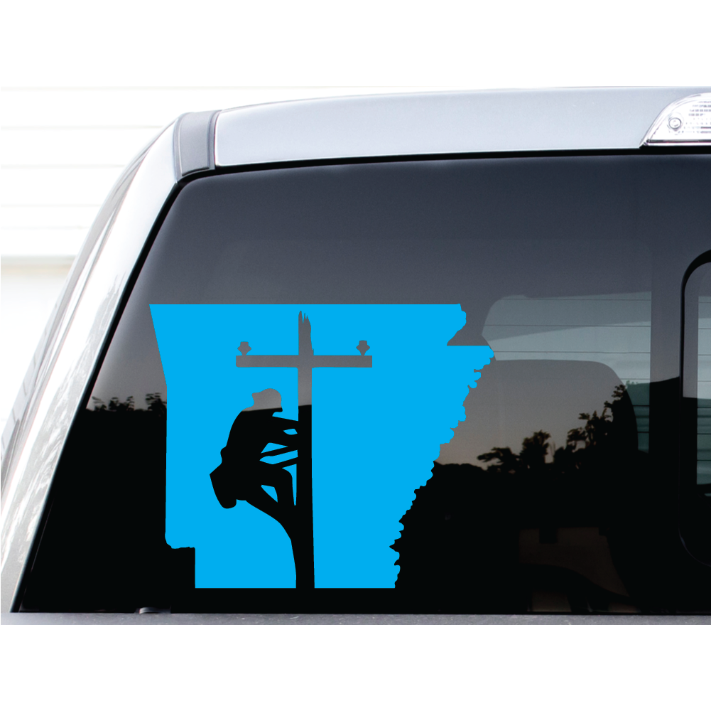 LINEMAN KANSAS DECAL ON TRUCK WINDOW BY SHOP VINYL DESIGN