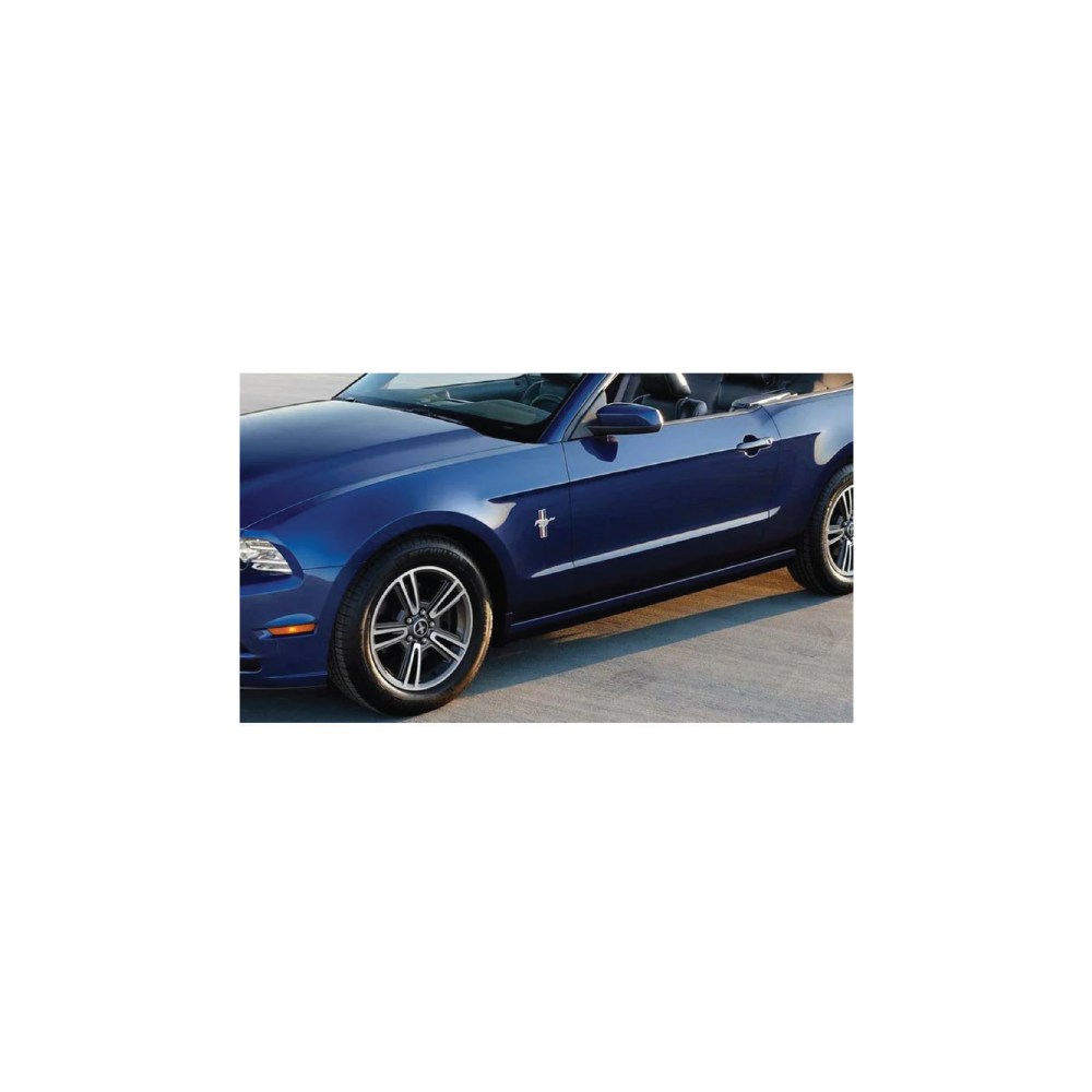 Mustang 1994-2004 || 3" Chrome Running Horse Tribar Fender Emblems (made for)