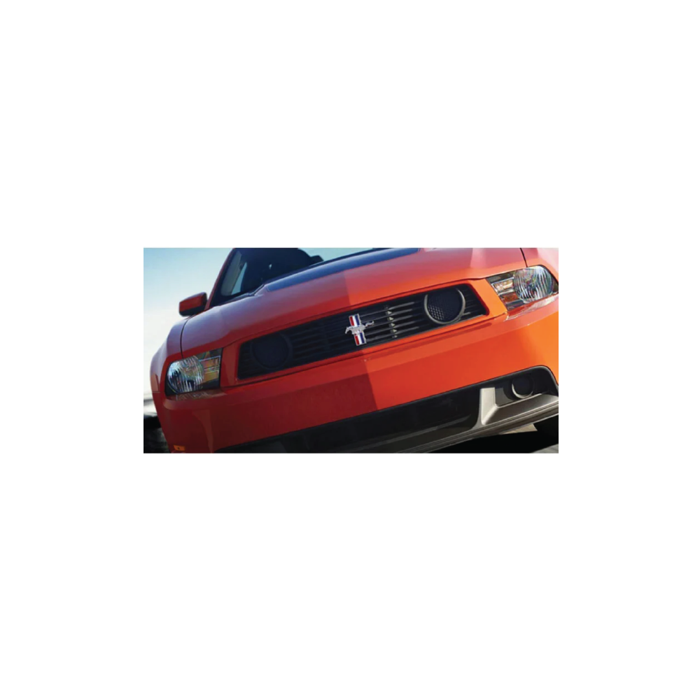 Mustang 1994-2004 || 3" Chrome Running Horse Tribar Fender Emblems (made for)
