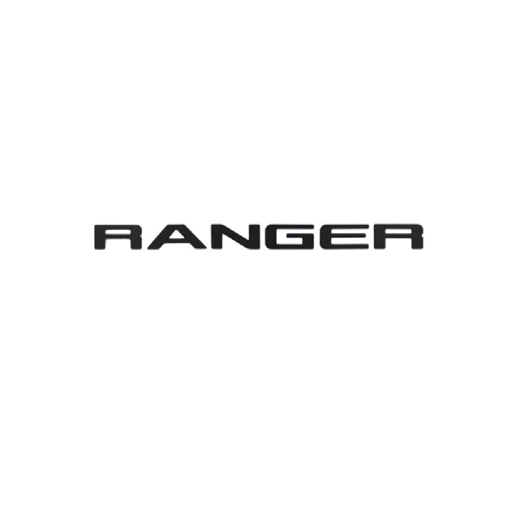 Replacement for Ford Ranger 3D Raised Tailgate Letters RED || 2019 - 2021