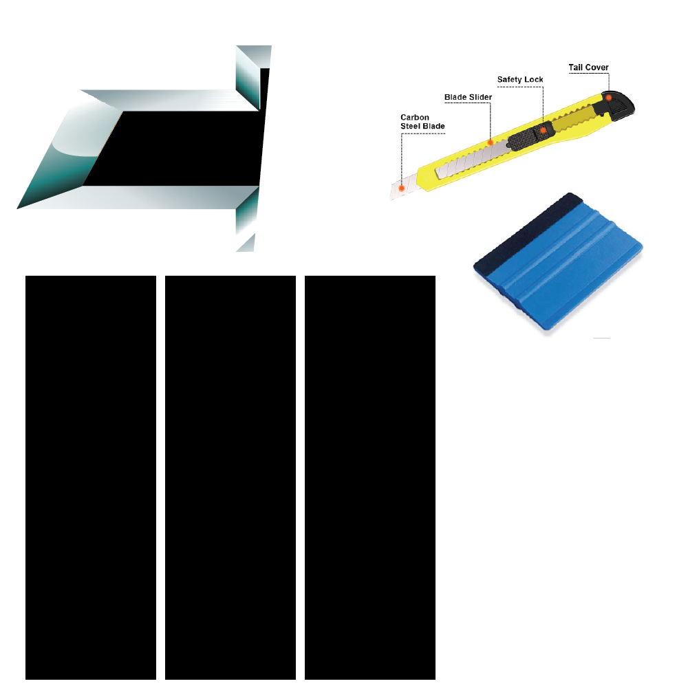 Bowtie Emblem Wrap Kit (Black Gloss)