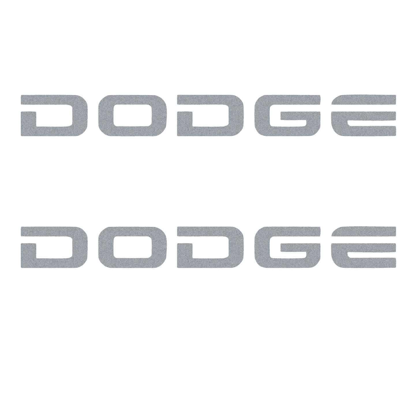 REPLACEMENT DODGE RAM TRUCKS TAILGATE DECALS SHOP VINYL DESIGN 12 SILVER