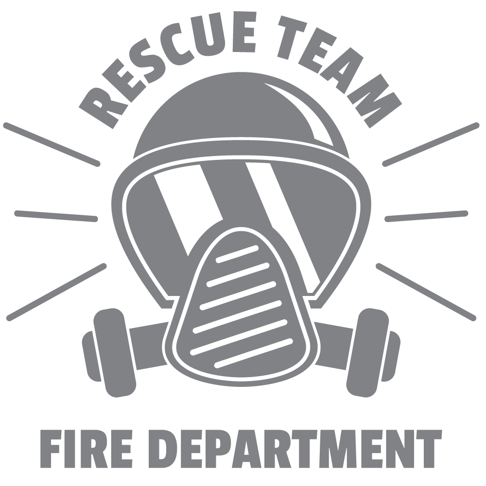 ShopVinylDesignStore.com Rescue Team Fire Department Wide Shop Vinyl Design decals stickers