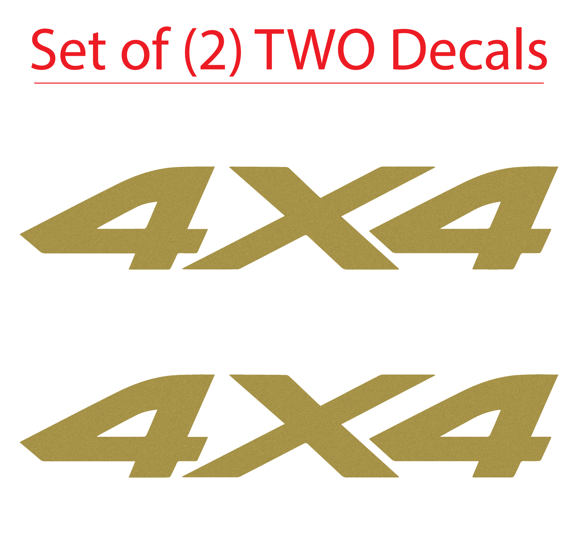 Shop Vinyl Design F-150 F-250 4 x 4 Replacement Bedside Decals #16 Vehicle Vinyl Graphic Decal Shop Vinyl Design decals stickers