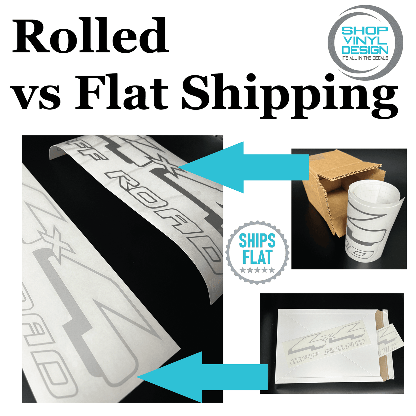 Shop Vinyl Design F-150 F-250 Trucks Replacement Bedside Decals Mountain 4 x 4 Off Road #09 Vehicle decal 001 Shop Vinyl Design decals stickers