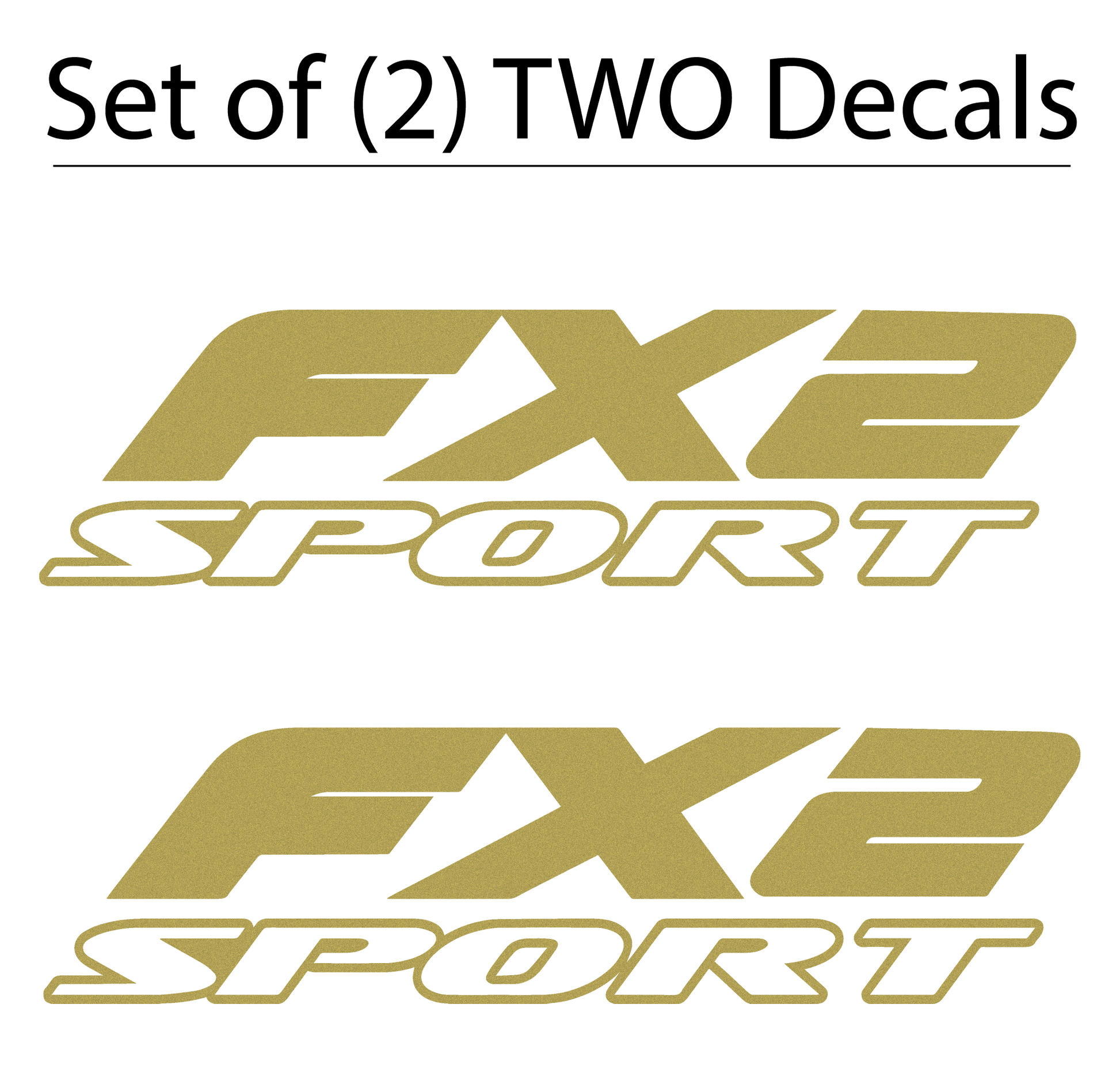 Shop Vinyl Design F-150 FX2 Sport Replacement Bedside Decals Vehicle Vinyl Graphic Decal Shop Vinyl Design decals stickers