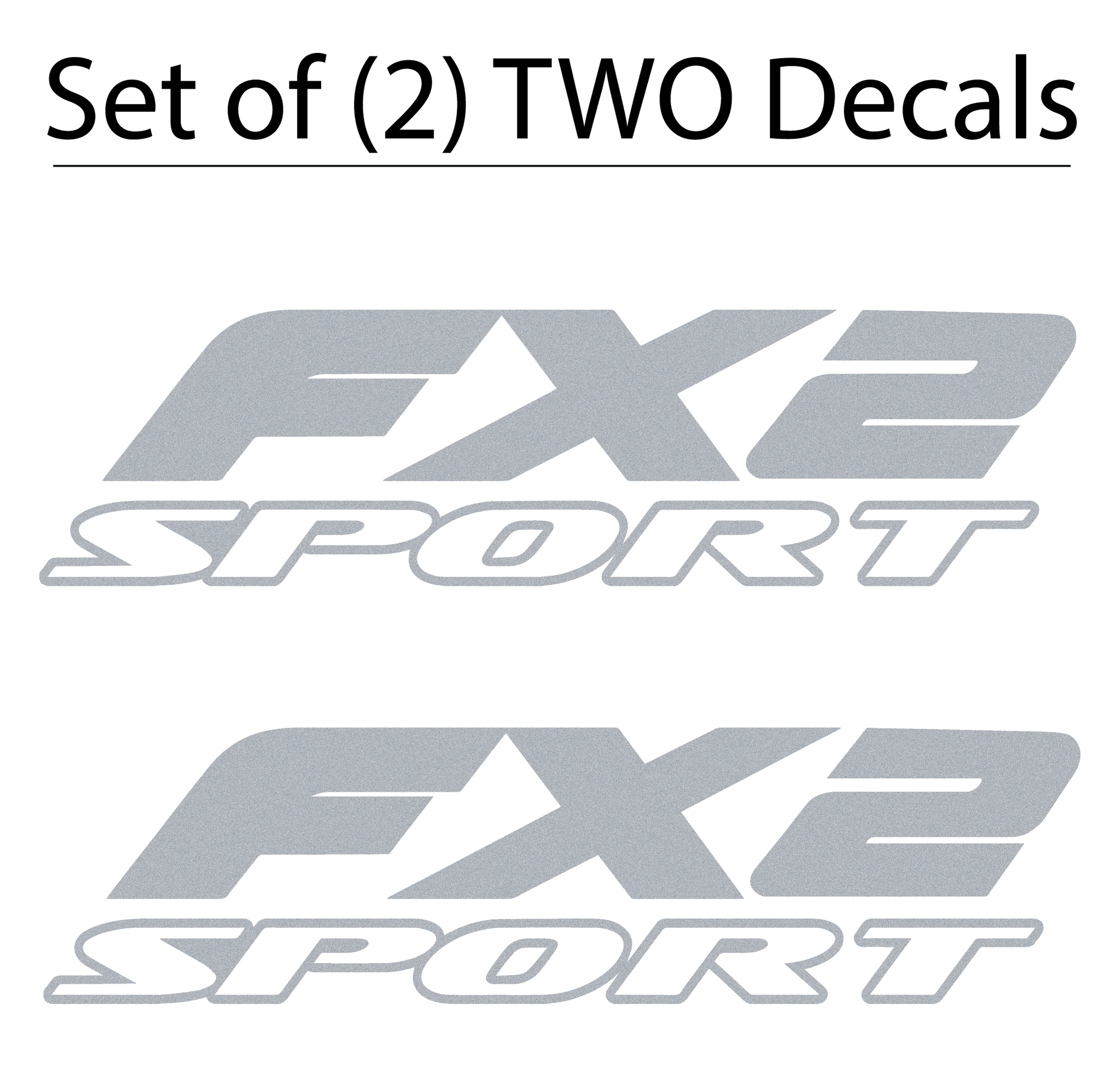 Shop Vinyl Design F-150 FX2 Sport Replacement Bedside Decals Vehicle Vinyl Graphic Decal Shop Vinyl Design decals stickers