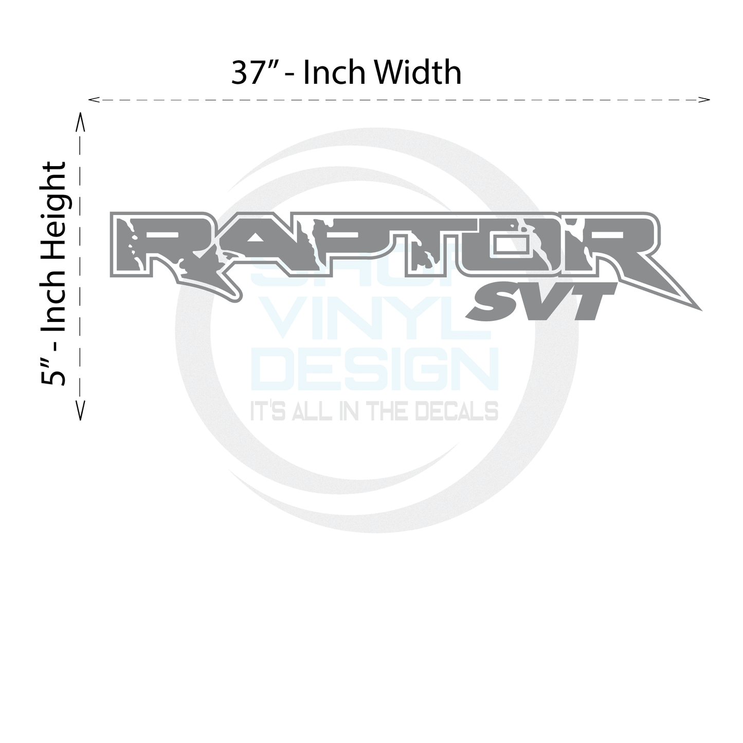 Shop Vinyl Design F-150 Raptor SVT Replacement Bedside Decals #010 Vehicle Decal Shop Vinyl Design decals stickers