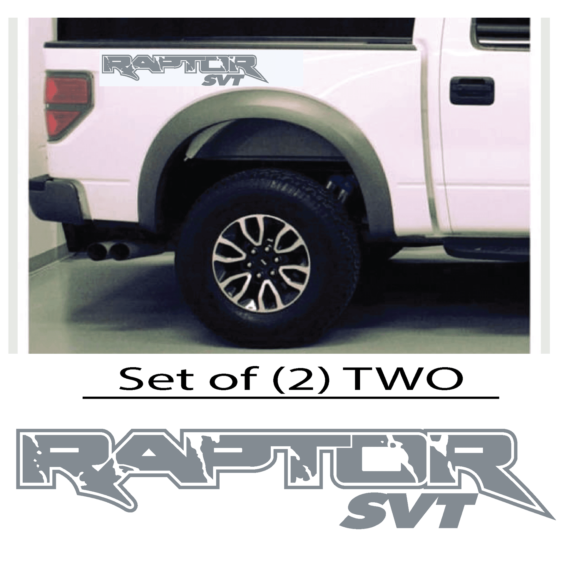 Shop Vinyl Design F-150 Raptor SVT Replacement Bedside Decals #010 Vehicle Decal Shop Vinyl Design decals stickers