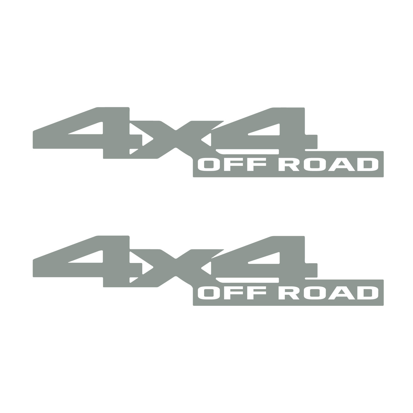 Shop Vinyl Design RAM Power Wagon Trucks 4 x 4 Off Road Replacement Bedside Decals #17 Vehicle decal 001 Grey Gloss Shop Vinyl Design decals stickers