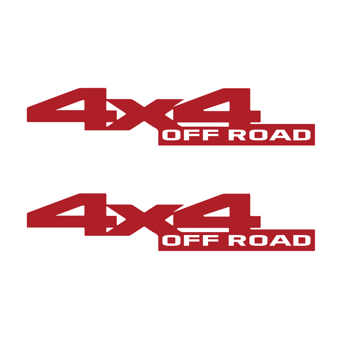 Shop Vinyl Design RAM Power Wagon Trucks 4 x 4 Off Road Replacement Bedside Decals #17 Vehicle decal 001 Red Gloss Shop Vinyl Design decals stickers