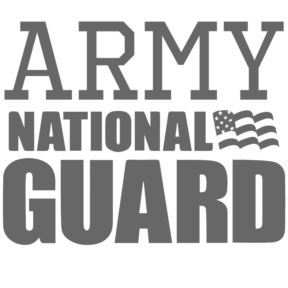 ShopVinylDesignStore.com Army National Guard Wide Shop Vinyl Design decals stickers