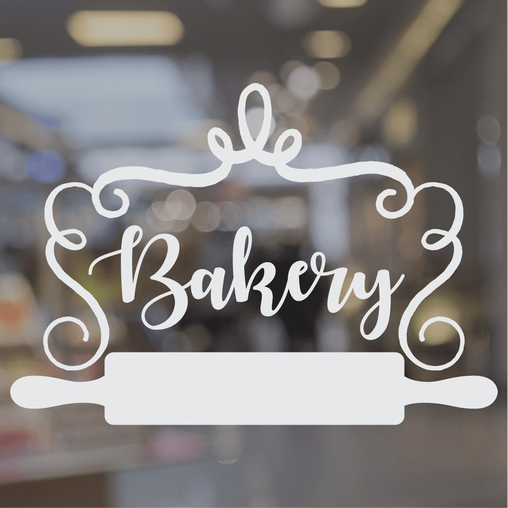 ShopVinylDesignStore.com Bakery Storefront Shop Vinyl Design decals stickers