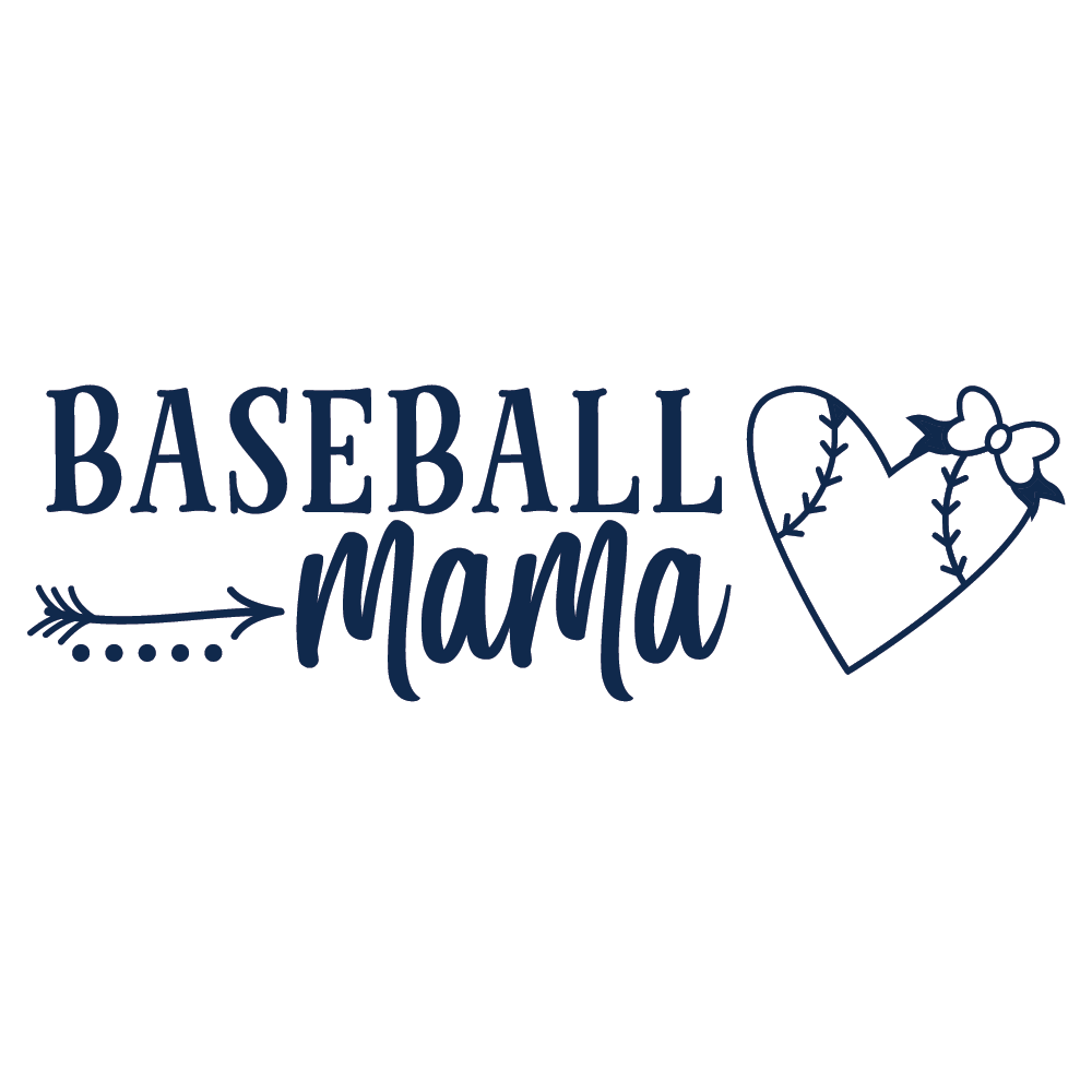 ShopVinylDesignStore.com Baseball Mama Style 3001 Wide Shop Vinyl Design decals stickers
