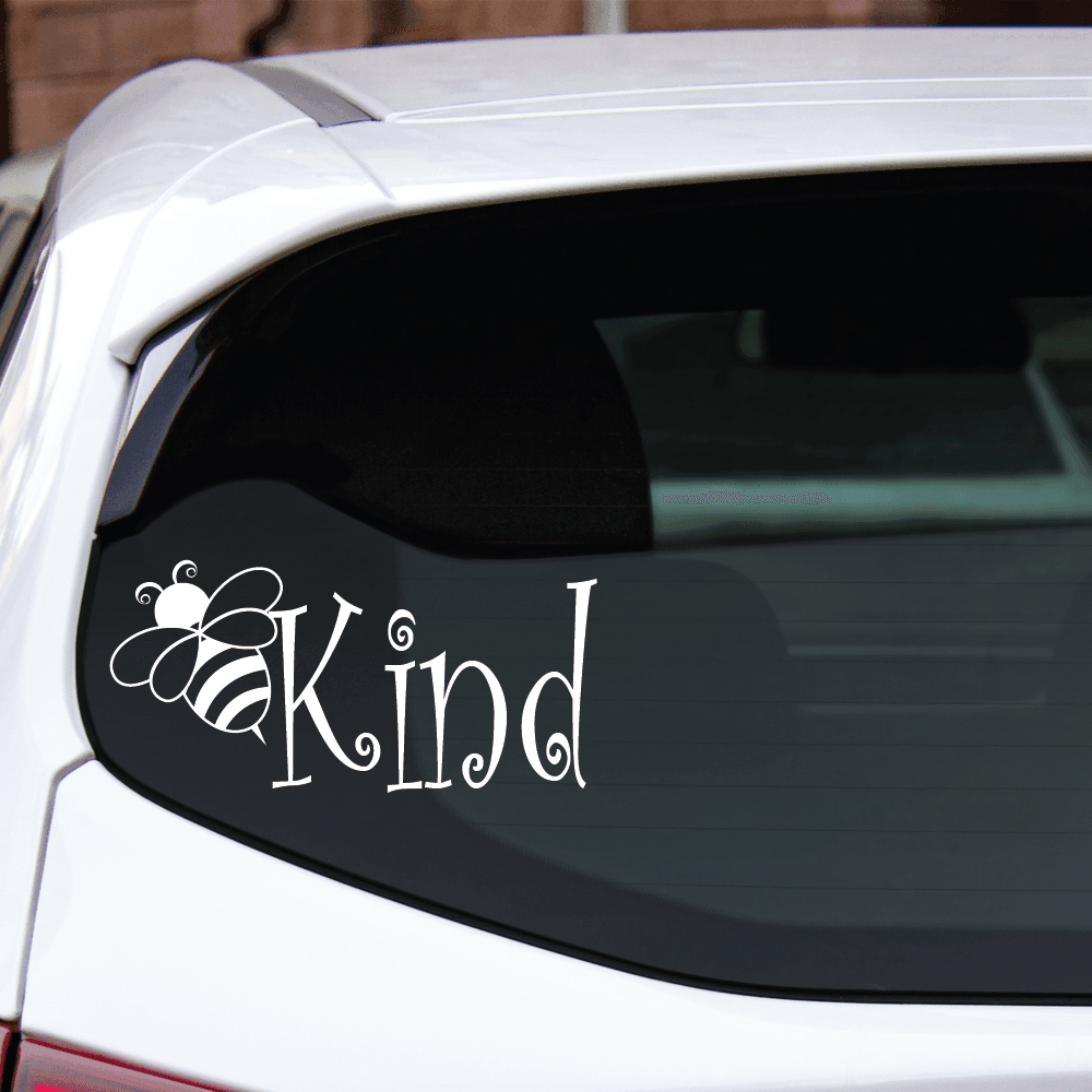 ShopVinylDesignStore.com Be Kind Wide Shop Vinyl Design decals stickers