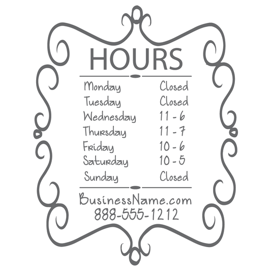 ShopVinylDesignStore.com Business Storefront, Hours and Information (001) Storefront Custom Shop Vinyl Design decals stickers