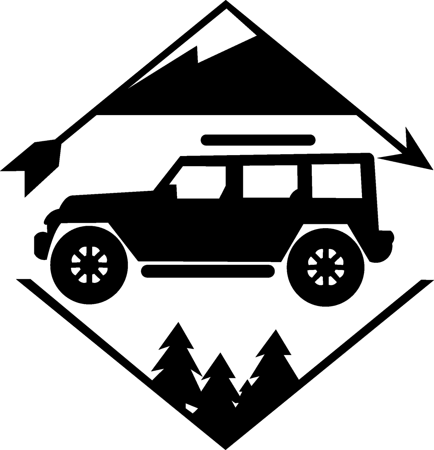 ShopVinylDesignStore.com Camping Off Road Wide Shop Vinyl Design decals stickers