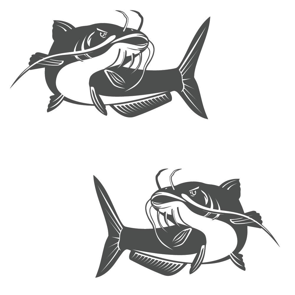 ShopVinylDesignStore.com Catfish Wide Shop Vinyl Design decals stickers