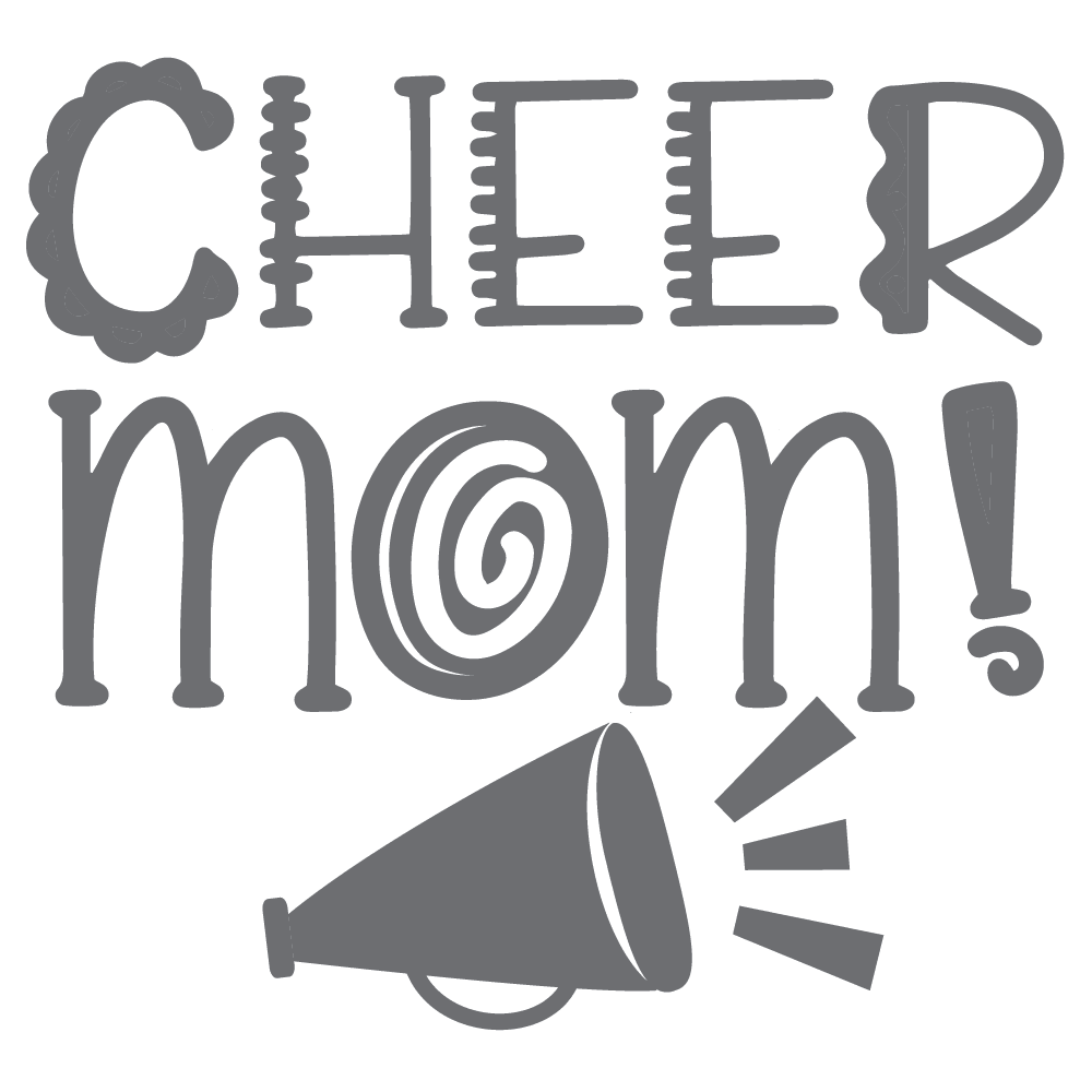 ShopVinylDesignStore.com Cheer Mom Wide Shop Vinyl Design decals stickers
