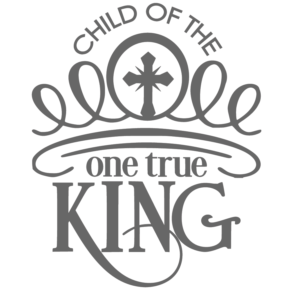 ShopVinylDesignStore.com Child Of The One True King Wide Shop Vinyl Design decals stickers