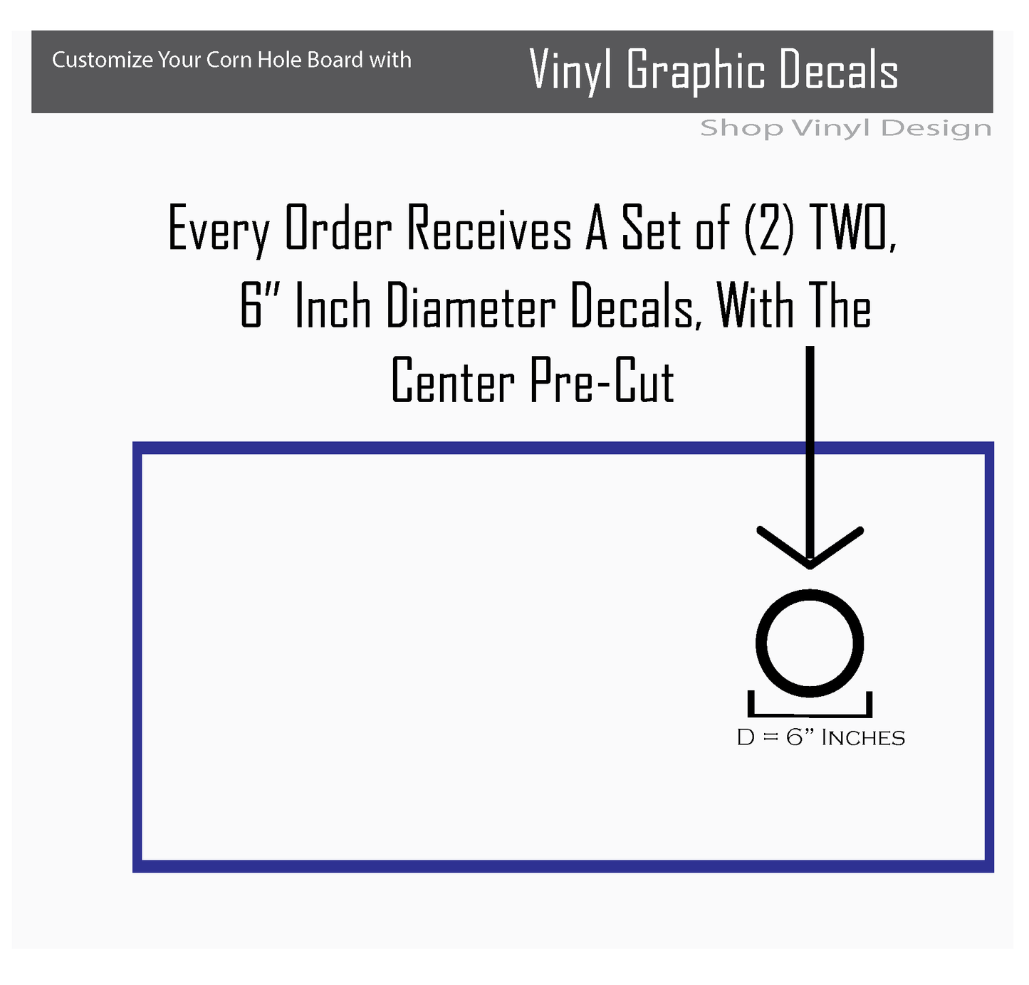 ShopVinylDesignStore.com CUSTOM TEXT and Hunting Dog with Guns Corn Hole Boards Wide Style 34 Shop Vinyl Design decals stickers