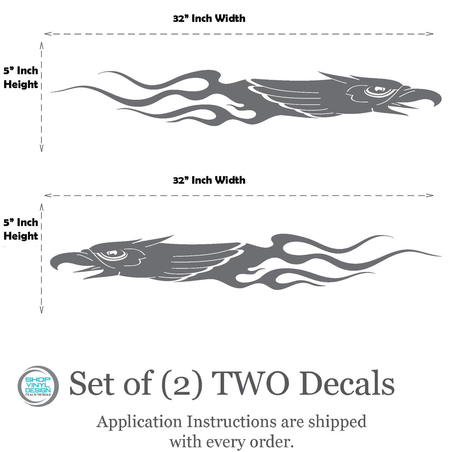 ShopVinylDesignStore.com Golf Cart Decals Style F074 Golf Cart 32"W x 5"H Shop Vinyl Design decals stickers
