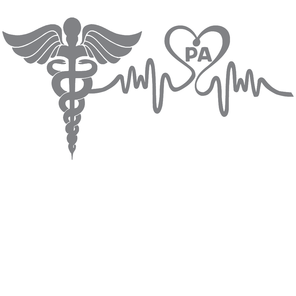 ShopVinylDesignStore.com Heartbeat PA for Physician Assistant Wide Shop Vinyl Design decals stickers