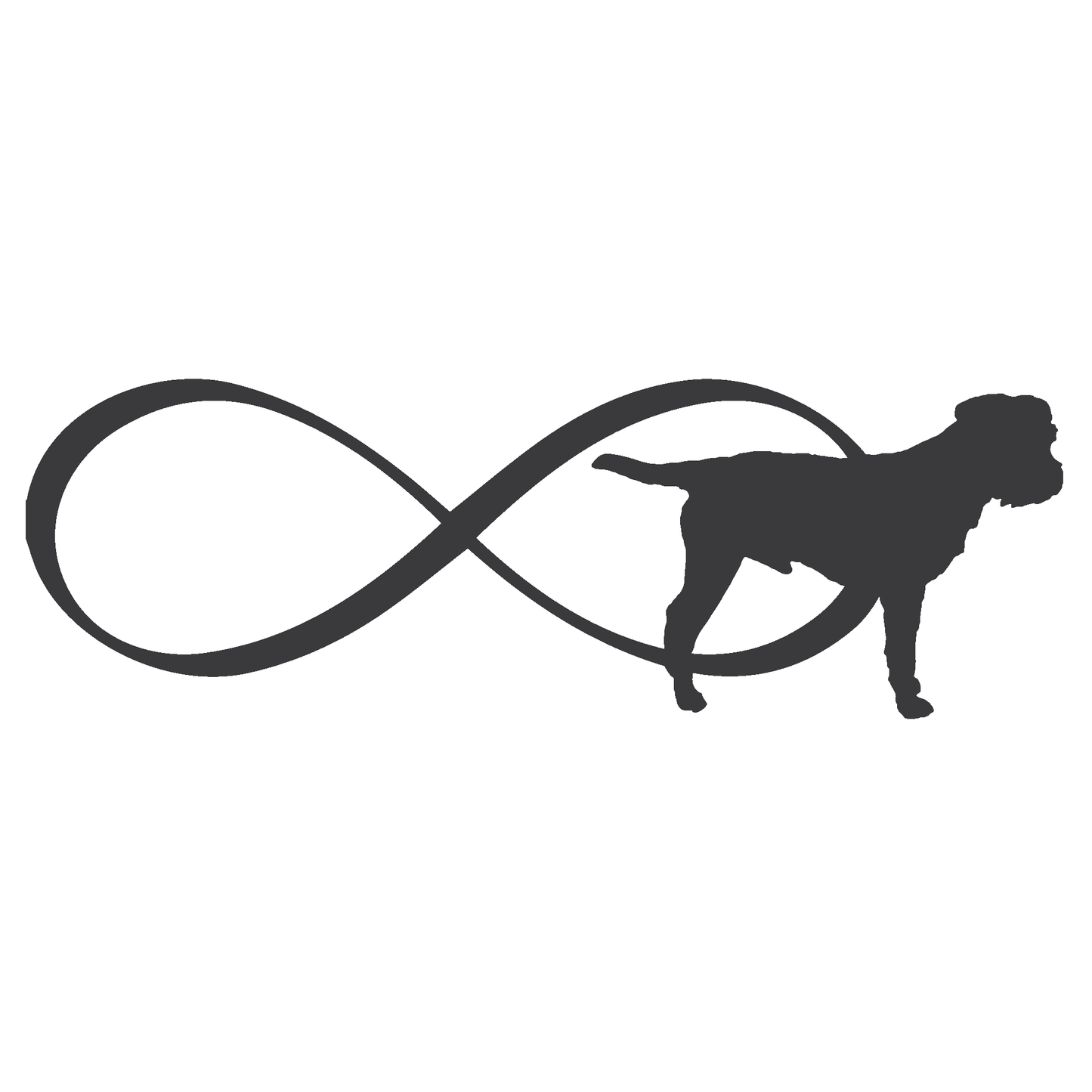 ShopVinylDesignStore.com Infinity Border Terrier Wide Shop Vinyl Design decals stickers