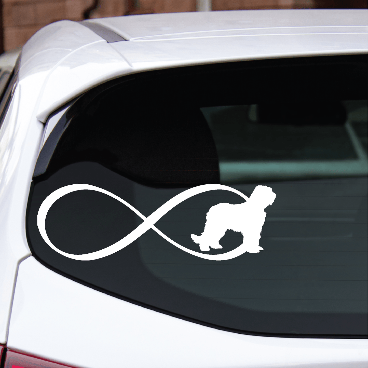 ShopVinylDesignStore.com Infinity Cavalier King Charles Spaniel Wide Shop Vinyl Design decals stickers