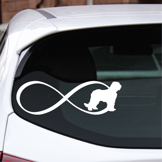 ShopVinylDesignStore.com Infinity Cavalier King Charles Spaniel Wide Shop Vinyl Design decals stickers