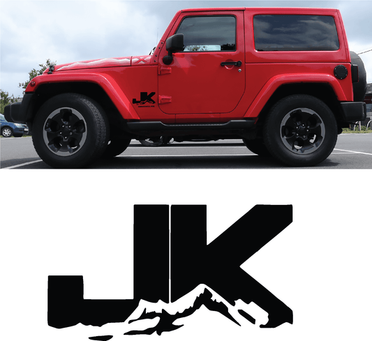 ShopVinylDesignStore.com JK Decal Wide Shop Vinyl Design decals stickers