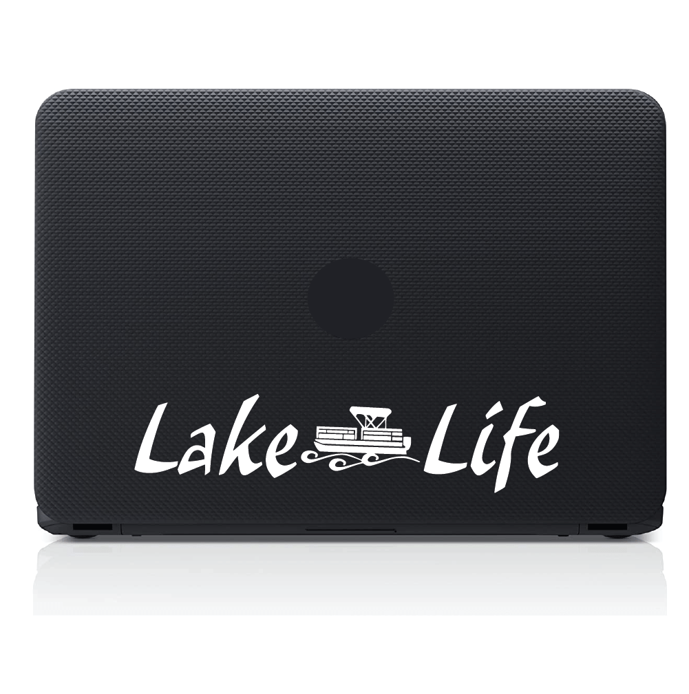ShopVinylDesignStore.com Lake Life Wide Shop Vinyl Design decals stickers