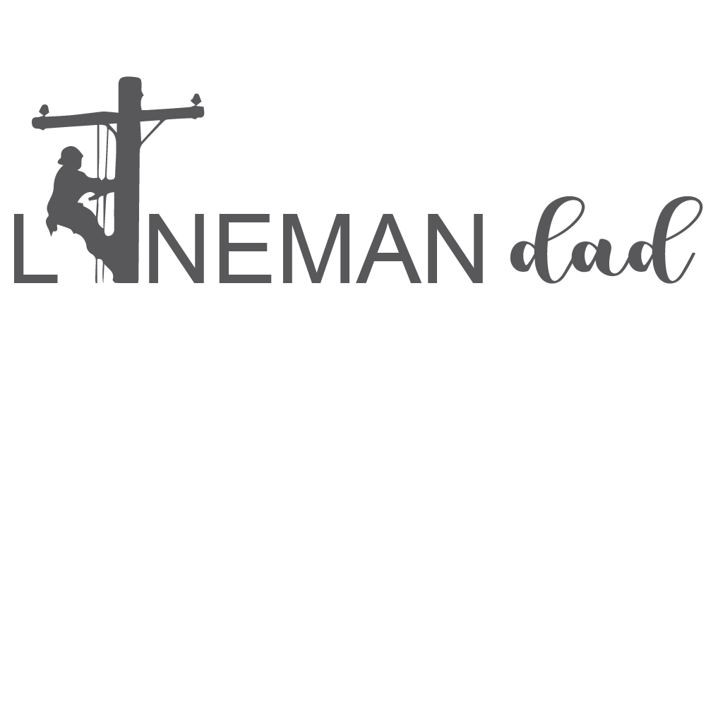 ShopVinylDesignStore.com Lineman Dad Wide Shop Vinyl Design decals stickers