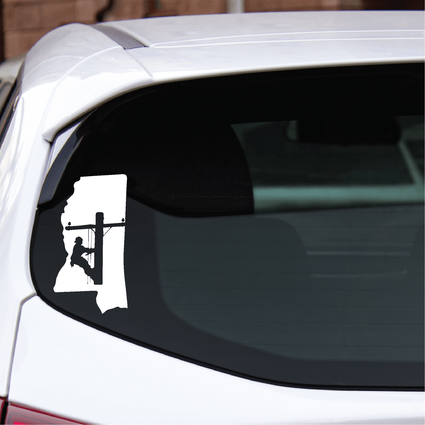 ShopVinylDesignStore.com Lineman, Mississippi Wide Shop Vinyl Design decals stickers