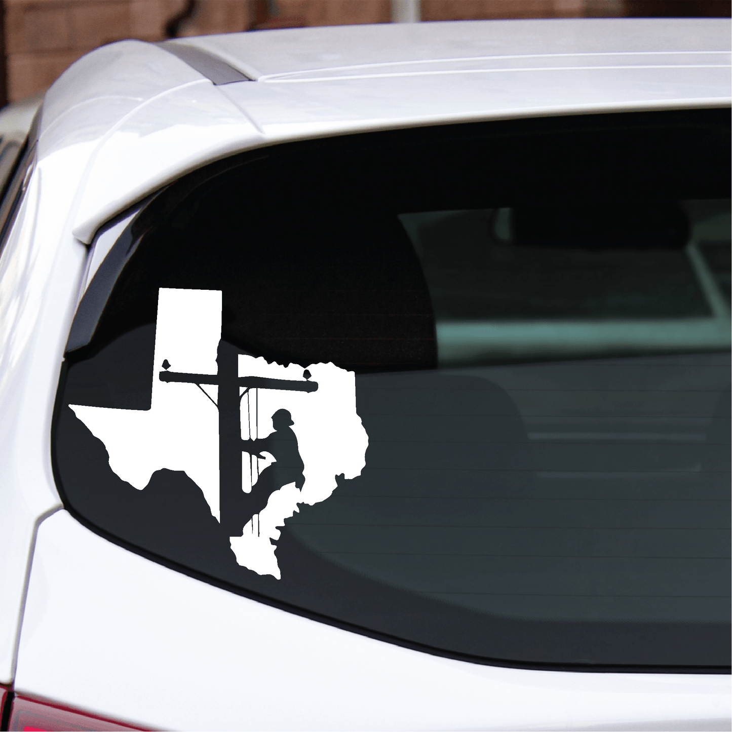 ShopVinylDesignStore.com Lineman, Texas Wide Shop Vinyl Design decals stickers