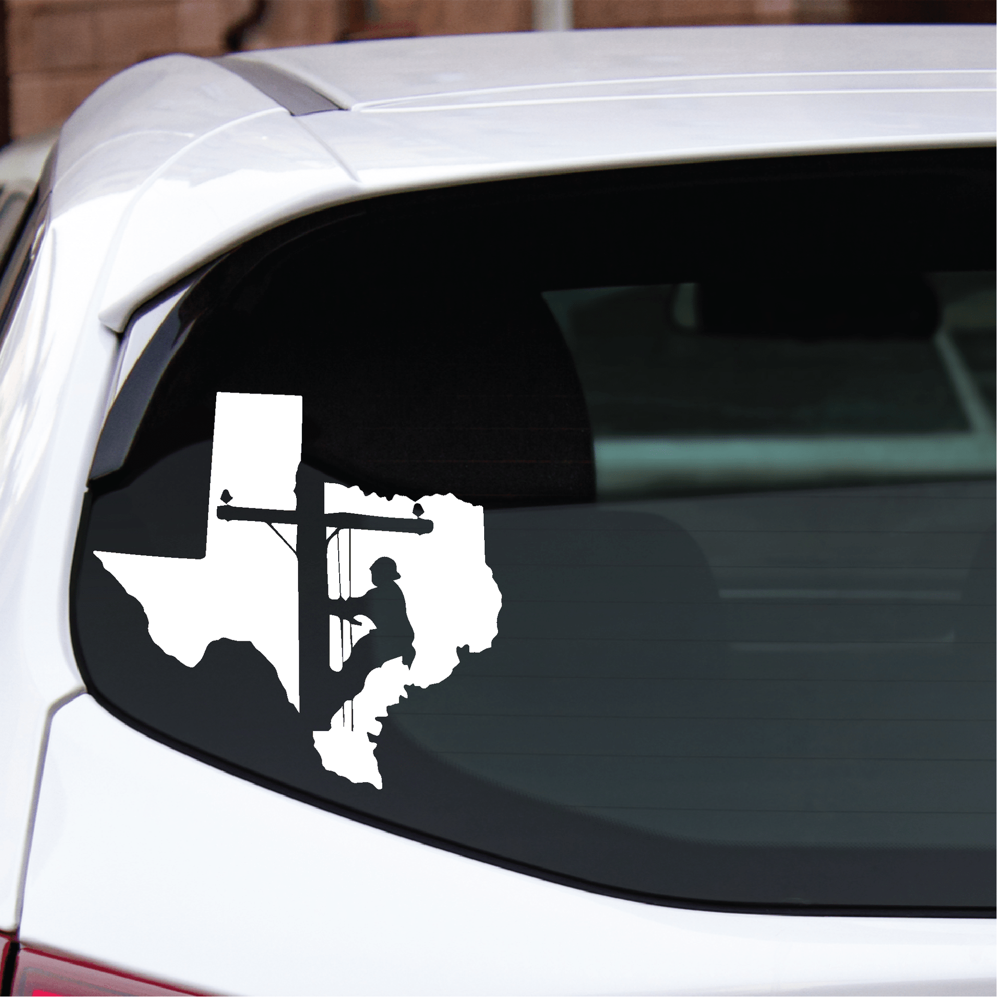 ShopVinylDesignStore.com Lineman, Texas Wide Shop Vinyl Design decals stickers