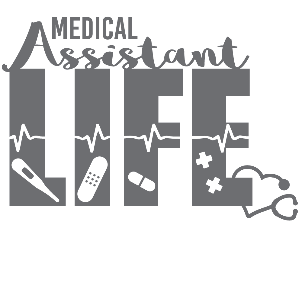 ShopVinylDesignStore.com Medical Assistant Life Wide Shop Vinyl Design decals stickers