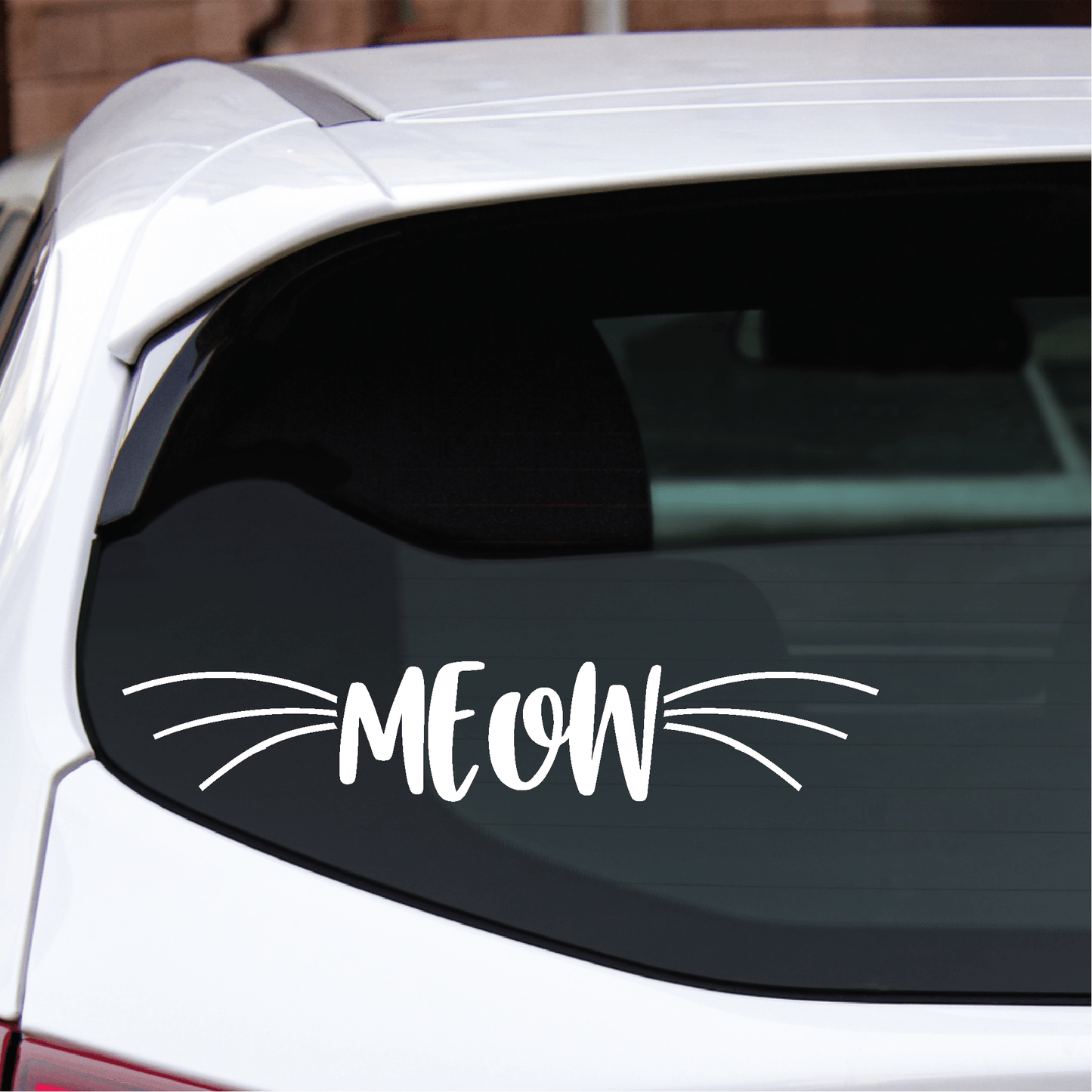ShopVinylDesignStore.com MEOW Wide Shop Vinyl Design decals stickers
