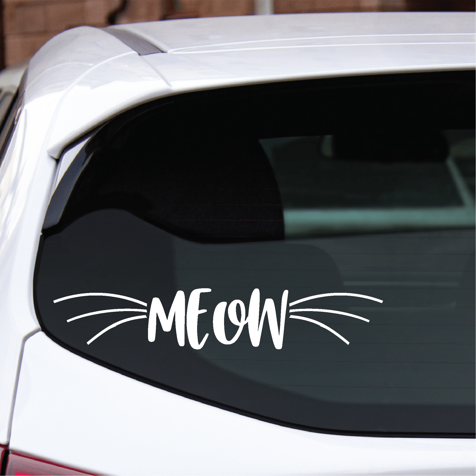 ShopVinylDesignStore.com MEOW Wide Shop Vinyl Design decals stickers