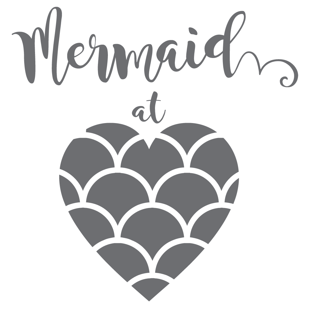 ShopVinylDesignStore.com Mermaid At Heart Wide Shop Vinyl Design decals stickers