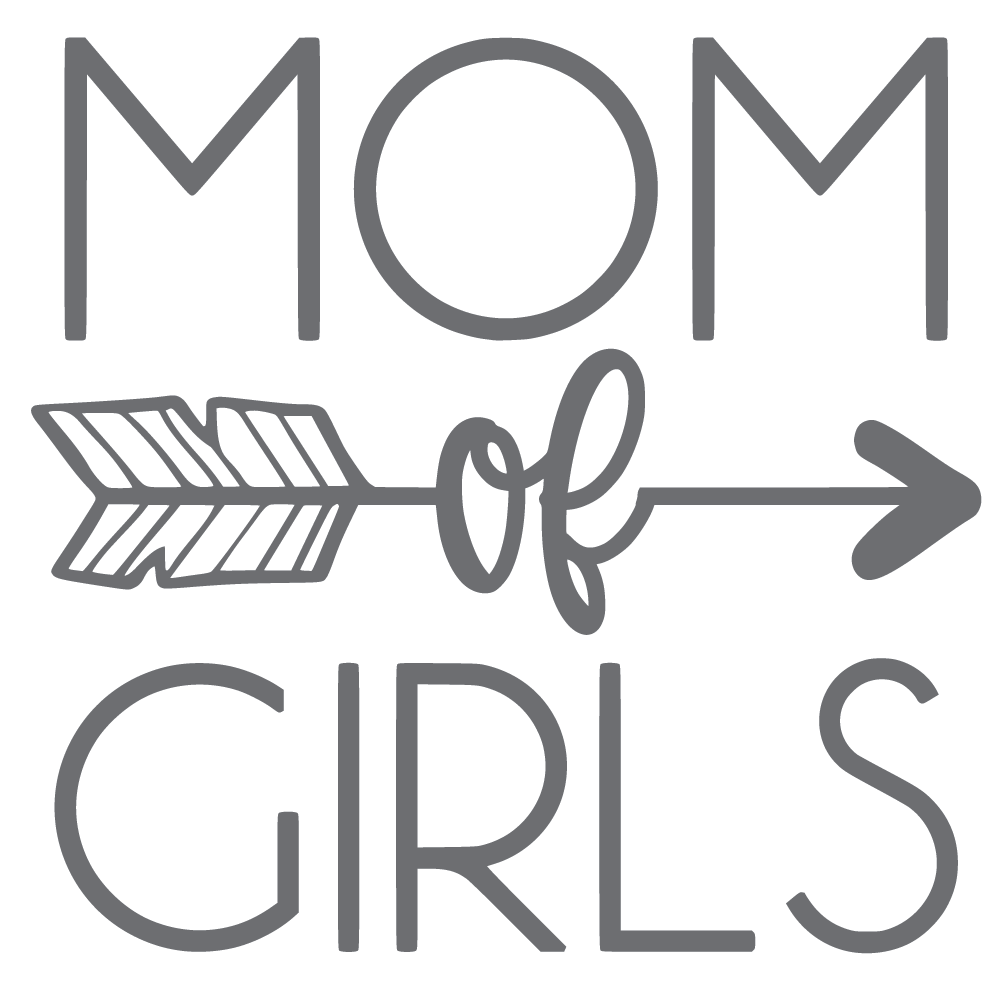 ShopVinylDesignStore.com Mom of Girls Wide Shop Vinyl Design decals stickers