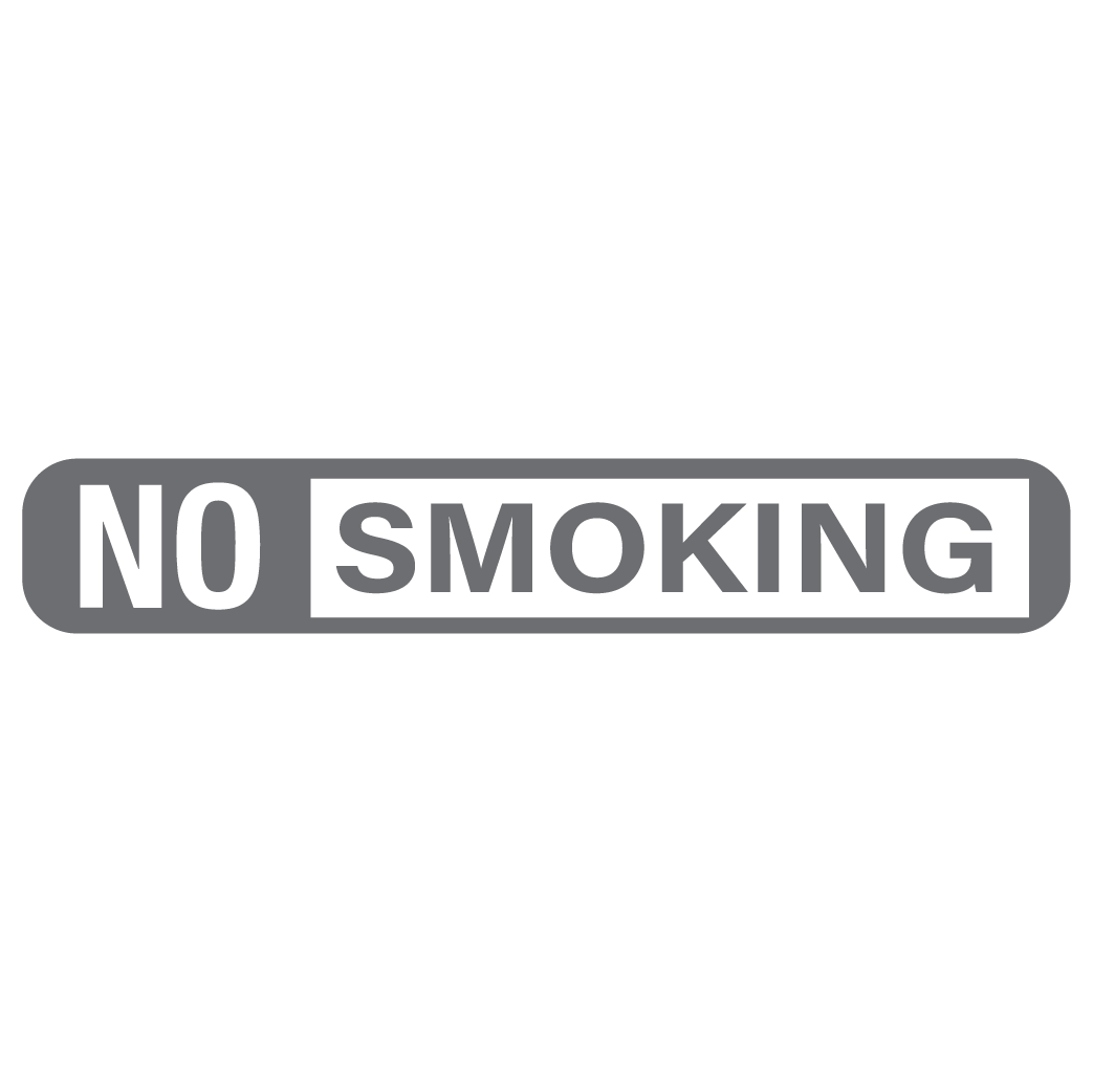 ShopVinylDesignStore.com No Smoking Storefront Shop Vinyl Design decals stickers