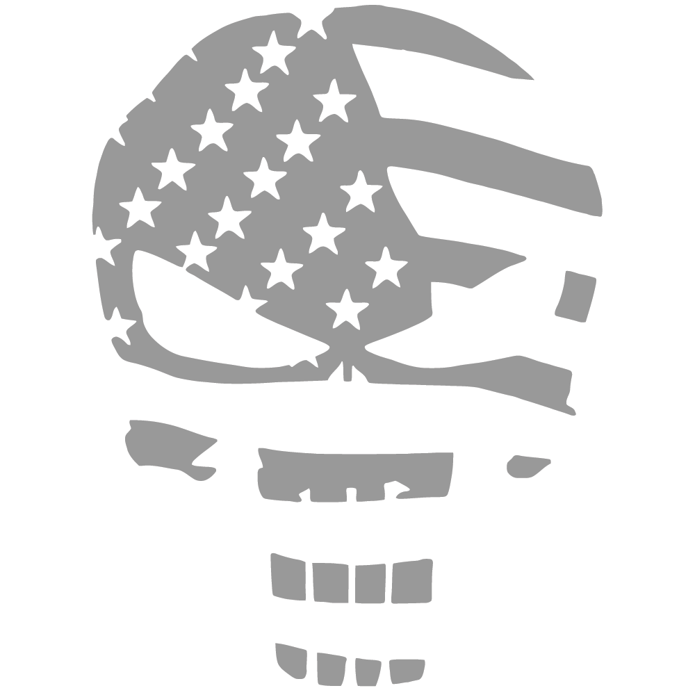 ShopVinylDesignStore.com Replacement for Punisher Hero Wide Shop Vinyl Design decals stickers