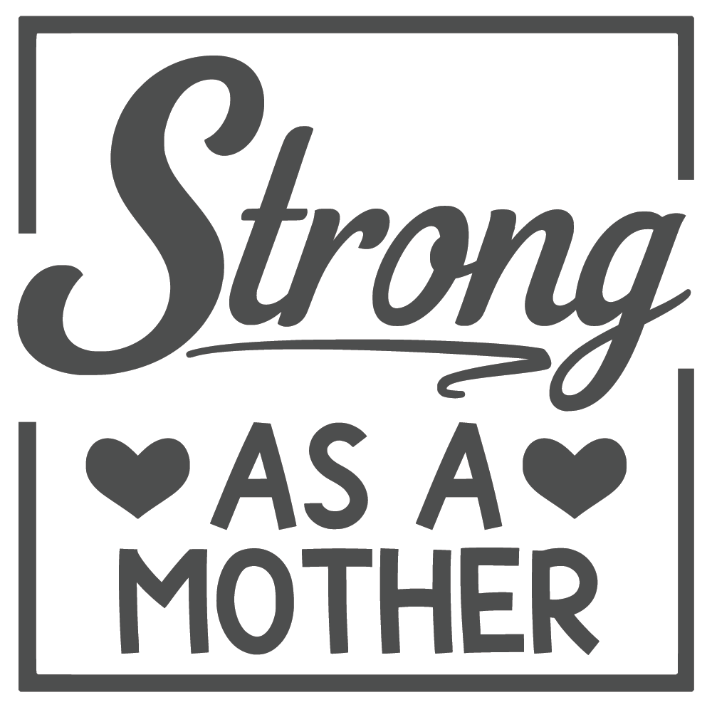 ShopVinylDesignStore.com Strong As A Mother Wide Shop Vinyl Design decals stickers