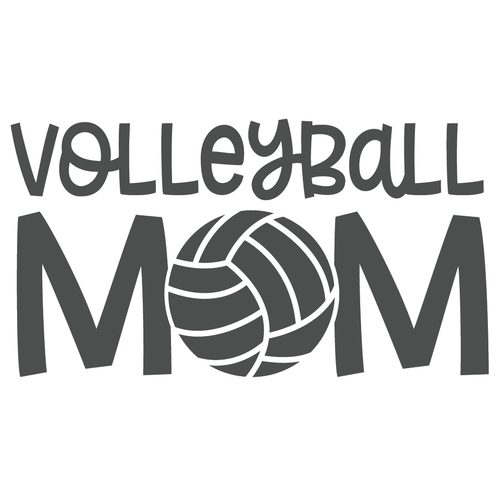 ShopVinylDesignStore.com Volleyball Mom Wide Shop Vinyl Design decals stickers