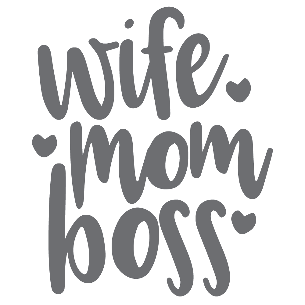 ShopVinylDesignStore.com Wife Mom Boss Wide Shop Vinyl Design decals stickers