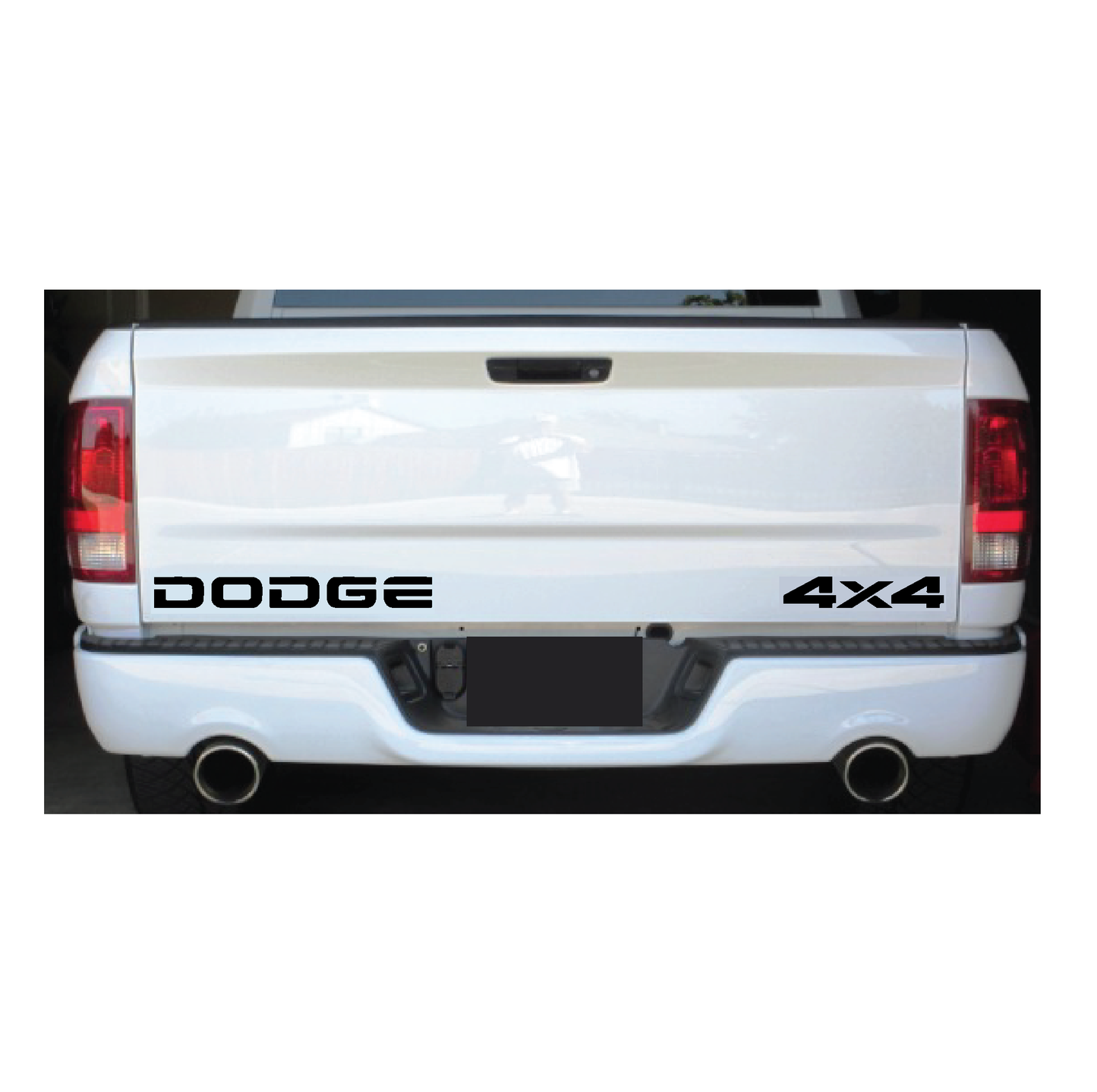 RAM Truck Tailgate Decals #12
