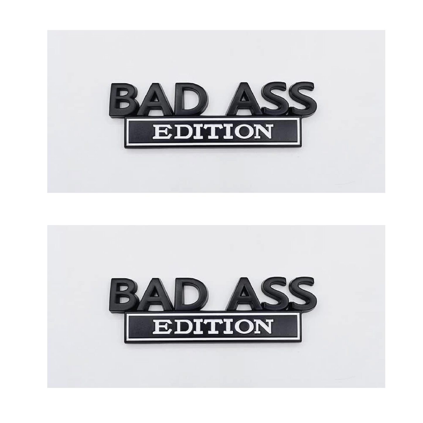 Bad Ass Edition Vehicle Emblem || 2pc